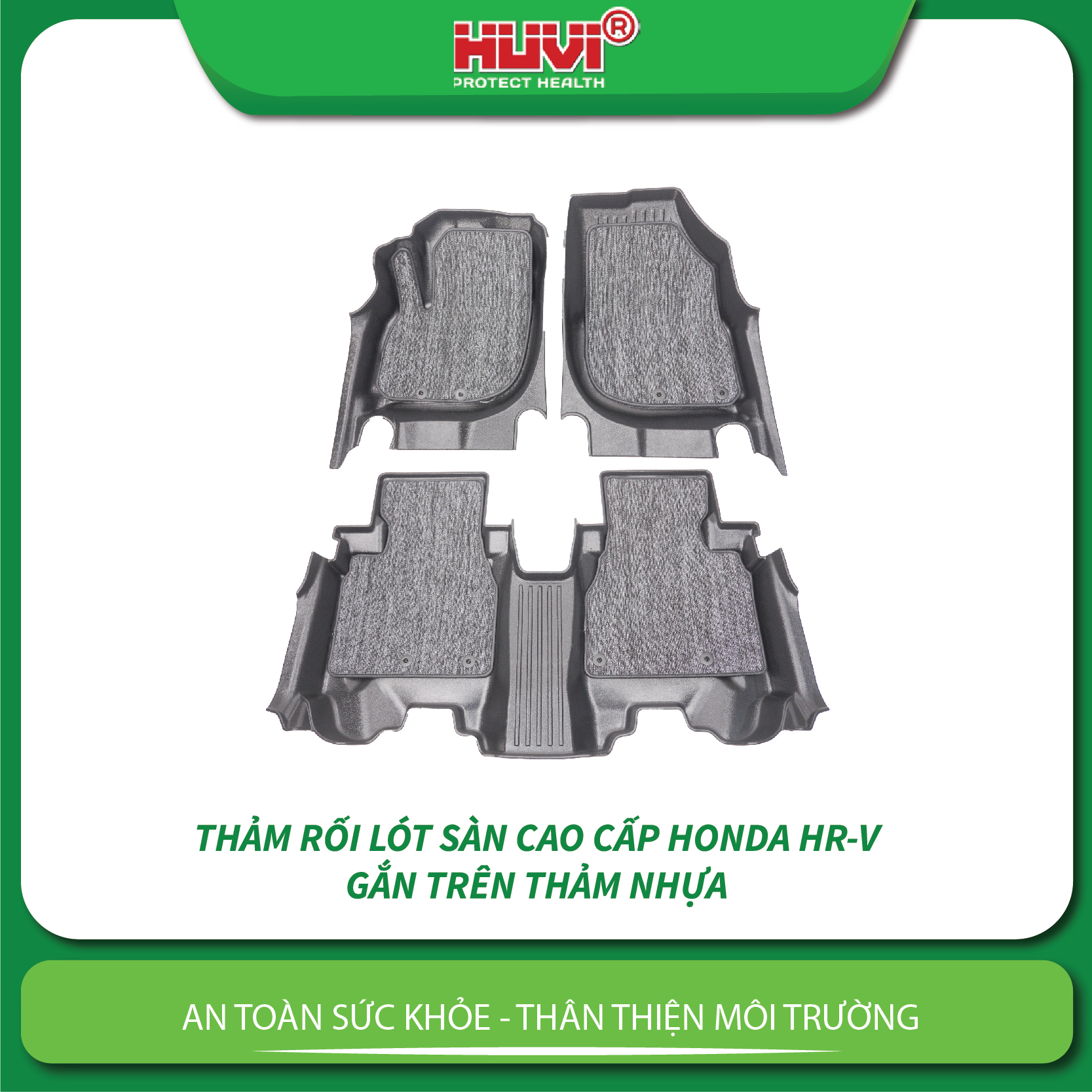 Thảm lót rối ô tô Honda HRV 2022+ sản xuất tại Việt Nam.