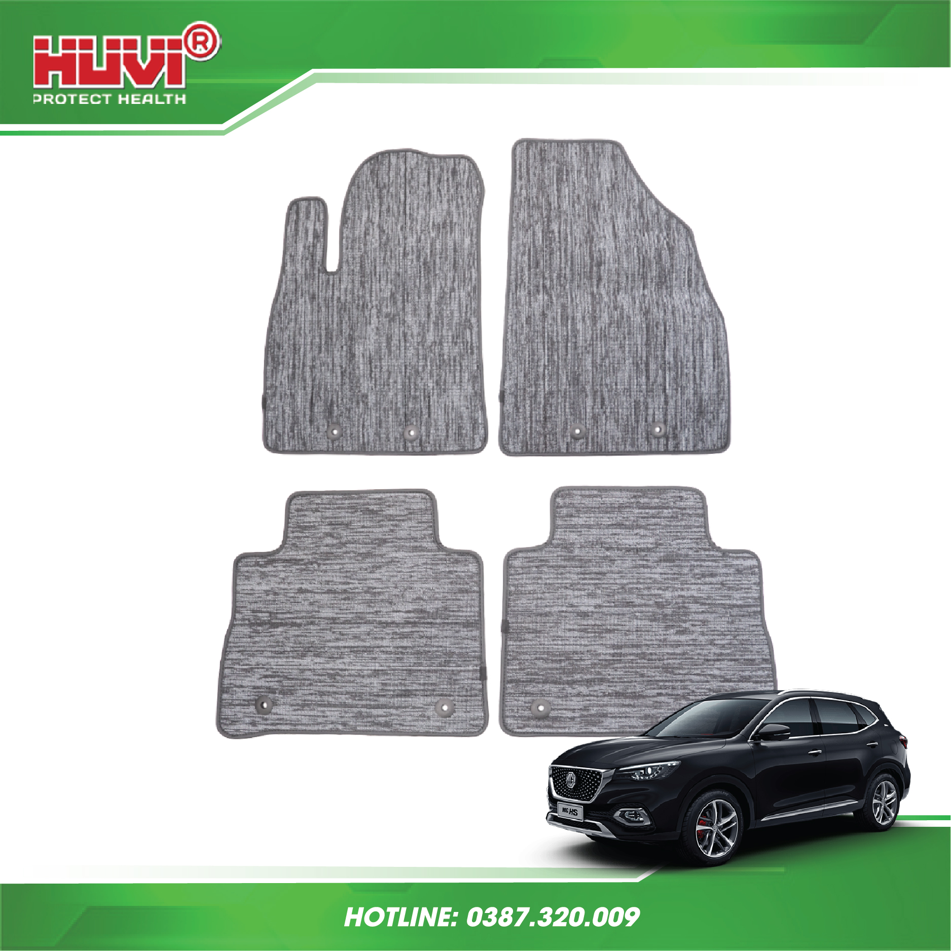 Thảm lót rối ô tô MG HS 2022 bảo hành 1 đổi 1.