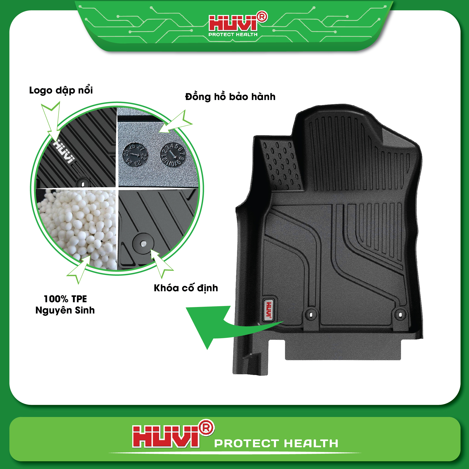 Thảm lót sàn ô tô Kia K3 2021+-2025 bảo hành 1 đổi 1.