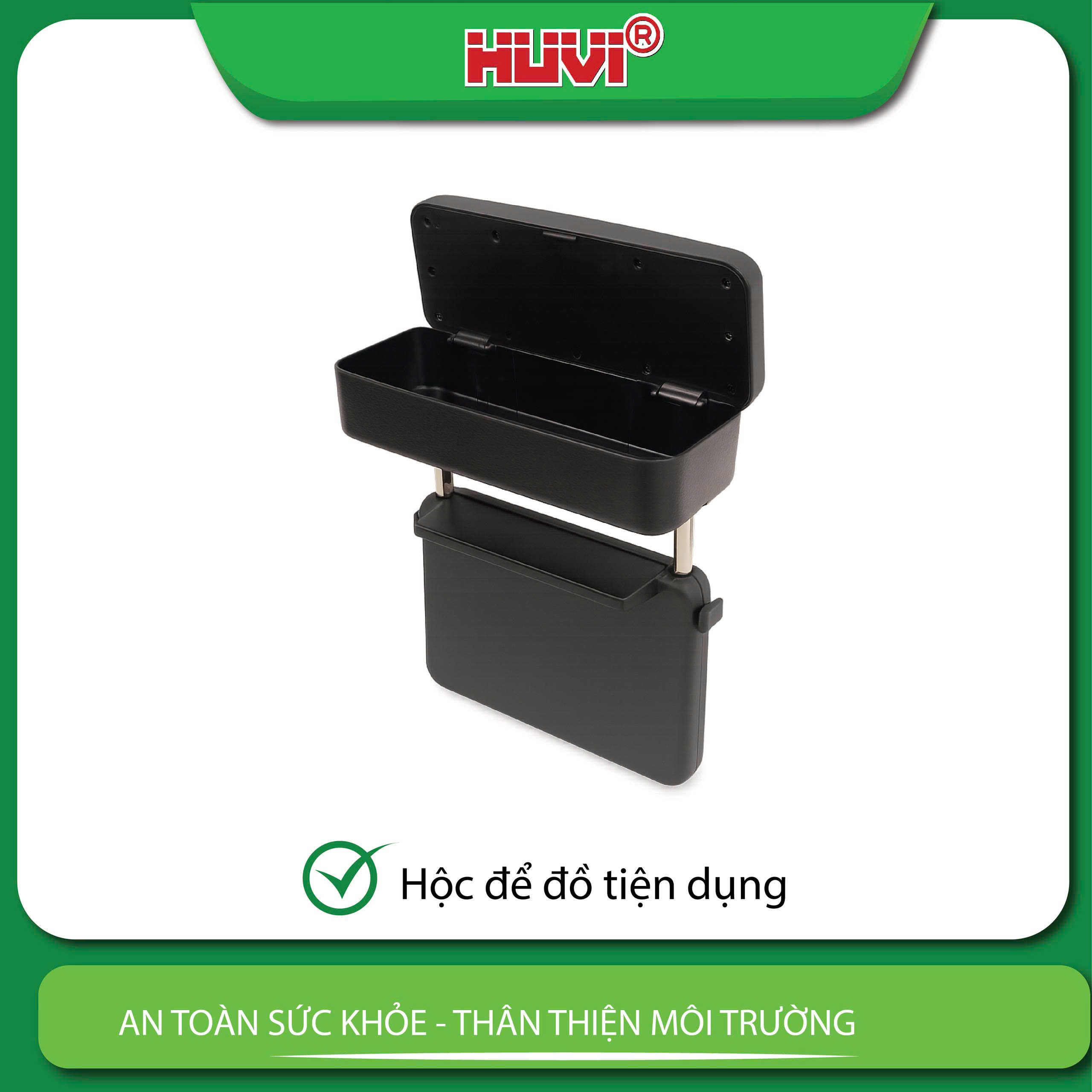 Bệ tỳ tay ô tô hộp đựng đồ rộng rãi.