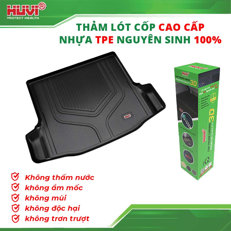 Thảm lót cốp ô tô Mazda 2 2019-2025 bảo hành 1 đổi 1.