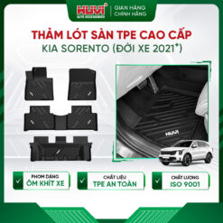 Thảm lót sàn ô tô Kia Sorento 2021-2023 Nhựa Đúc Khuôn TPE Cao Cấp Huvi