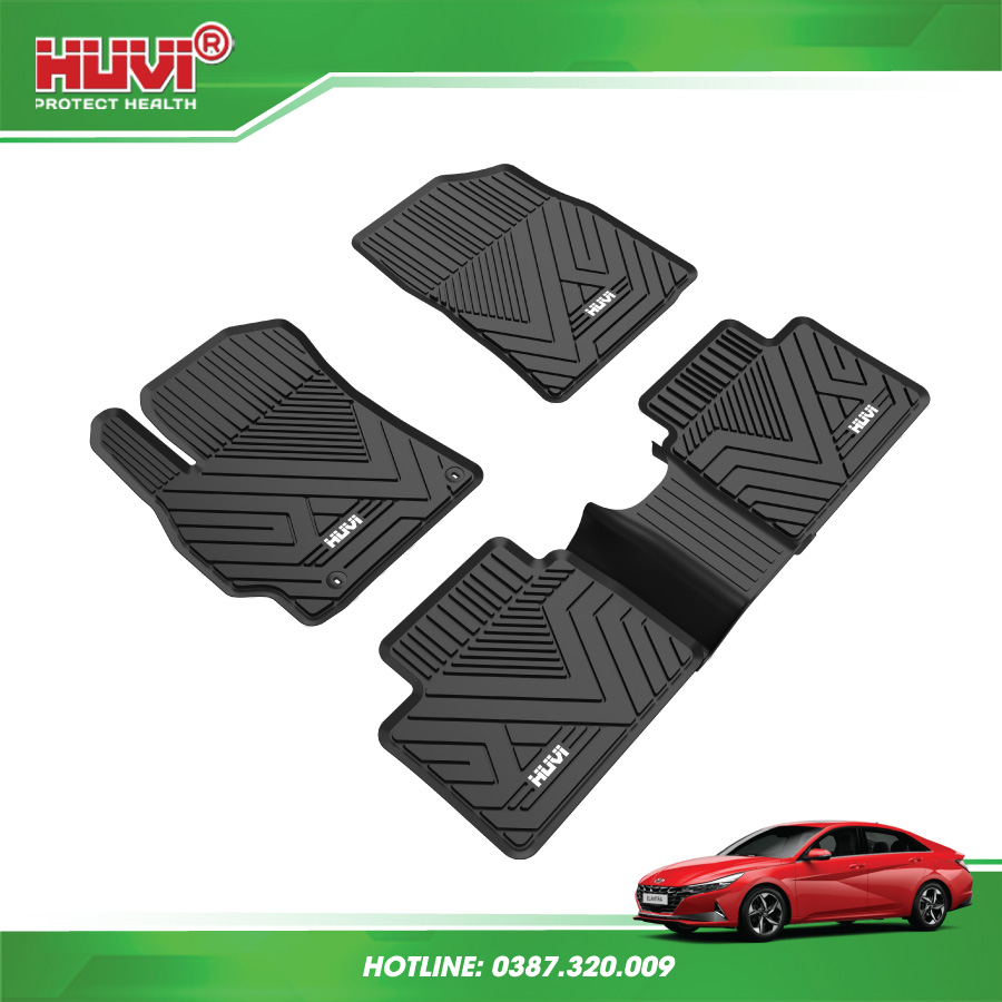 Thảm trải sàn xe ô tô Hyundai Elantra 2D có phù hợp với kích thước xe.