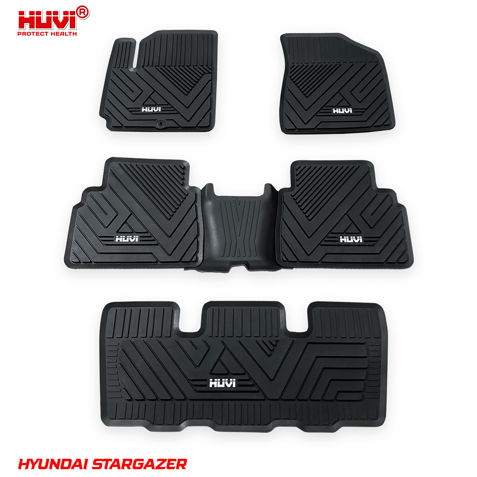 Lắp đặt thảm lót sàn ô tô Hyundai Stargazer an toàn.
