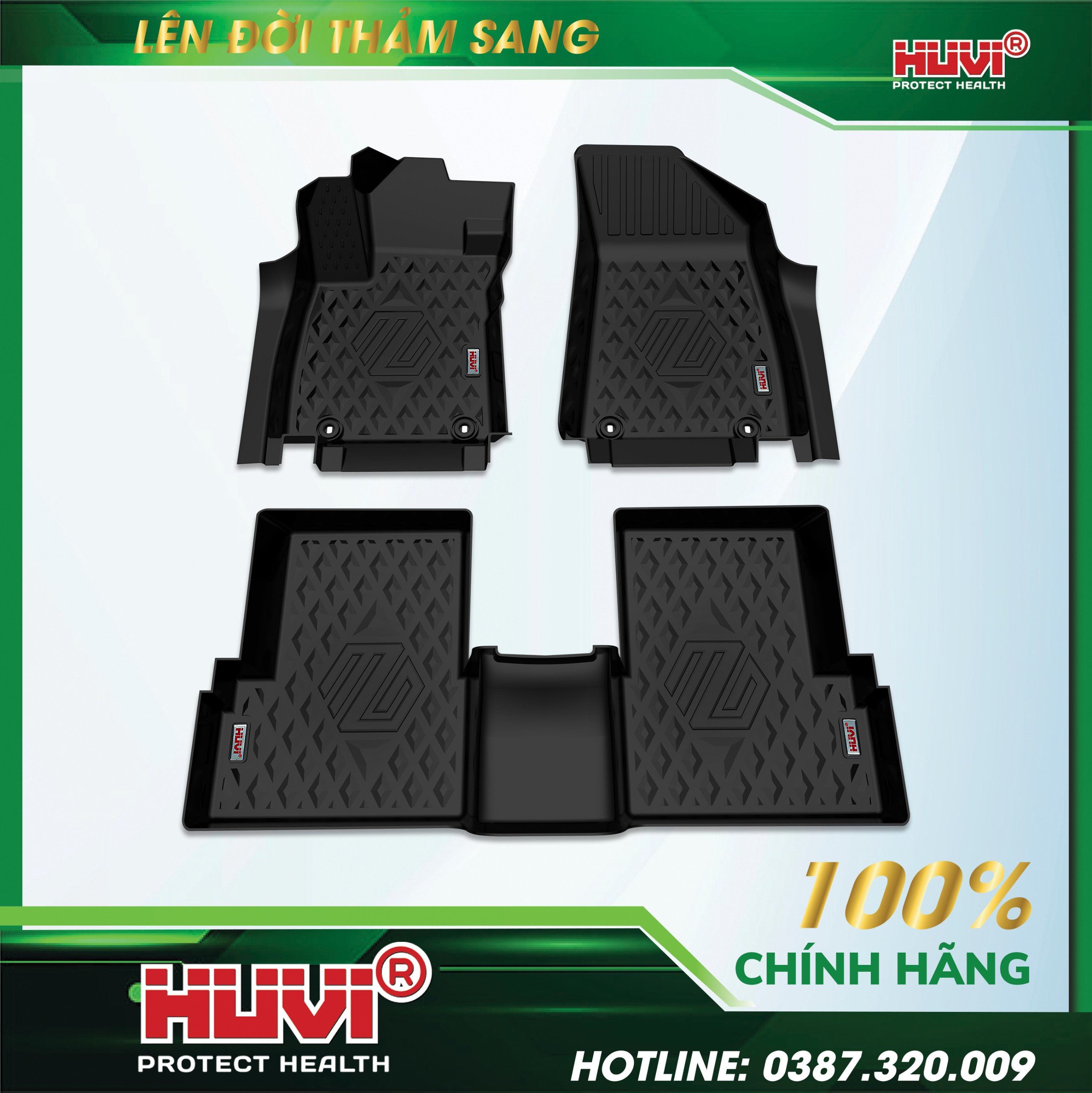 Chế độ bảo hành thảm 1 đổi 1 trong vòng 24 tháng.