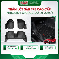 Thảm Lót Sàn Ô Tô Mitsubishi Xforce 2024 Tràn Viền Bậc Cửa Huvi
