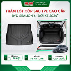 Thảm lót cốp ô tô Byd Sealion 6 2024-2025 nhựa TPE nguyên sinh Huvi
