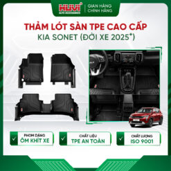 Thảm lót sàn ô tô Kia Sonet 2025 tràn viền bậc cửa Huvi