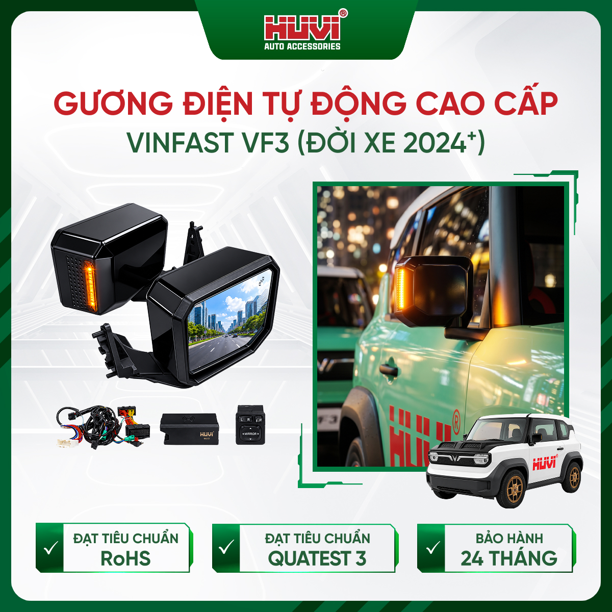 Gương điện Vinfast VF3 Huvi 4707