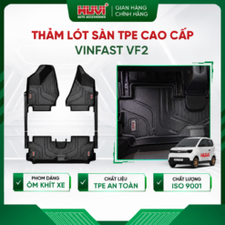 Thảm lót sàn ô tô Vinfast VF2 tràn viền bậc cửa Huvi