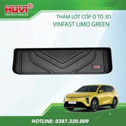 Thảm lót cốp ô tô Vinfast Limo Green 2025 nhựa TPE nguyên sinh Huvi