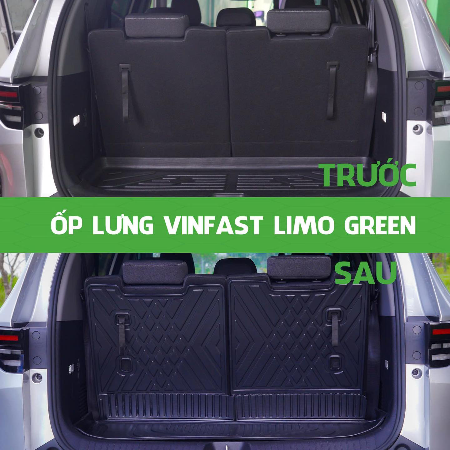 Phụ Kiện VinFast Limo Green – Ốp Lưng Hàng Ghế 3.