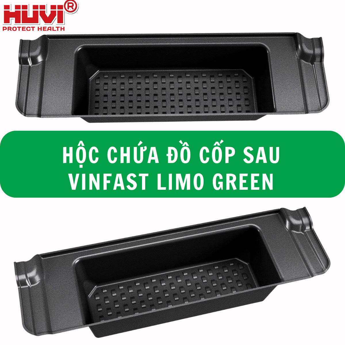 Cốp chìm (hộc chứa đồ dưới sàn) là phụ kiện tăng tiện ích tuyệt vời cho khoang sau Limo Green.