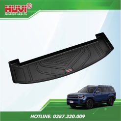 Thảm lót cốp ô tô Hyundai Santafe 2024-2025 nhựa TPE nguyên sinh Huvi