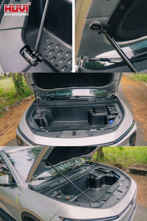 Cốp trước Vinfast MPV7 Huvi lắp đặt dễ dàng tại nhà.