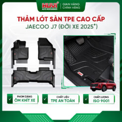 Thảm lót sàn ô tô Jaecoo J7 2025+ Tràn Viền Bậc Cửa Nhựa TPE Cao Cấp Huvi