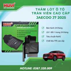 THẢM LÓT SÀN Ô TÔ JAECOO J7 HUVI - NHỰA TPE NGUYÊN SINH CAO CẤP