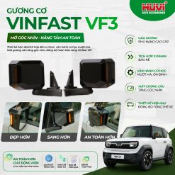 Gương cơ Vinfast VF3 Huvi - Mở Góc Nhìn, Nâng Tầm An Toàn