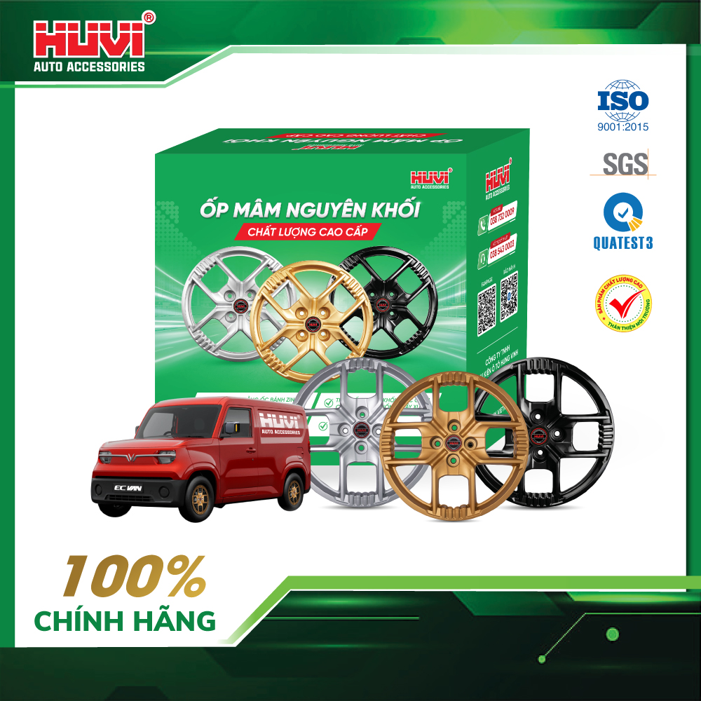 Ốp mâm nguyên khối Vinfast EC Van Huvi