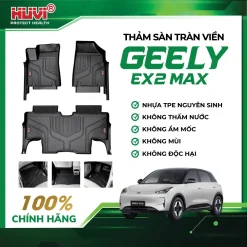 Thảm lót sàn ô tô Geely EX2 nhựa TPE cao cấp Huvi