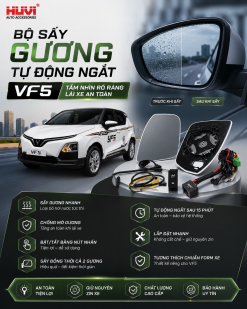 Bộ Sấy Gương Vinfast VF5 Huvi