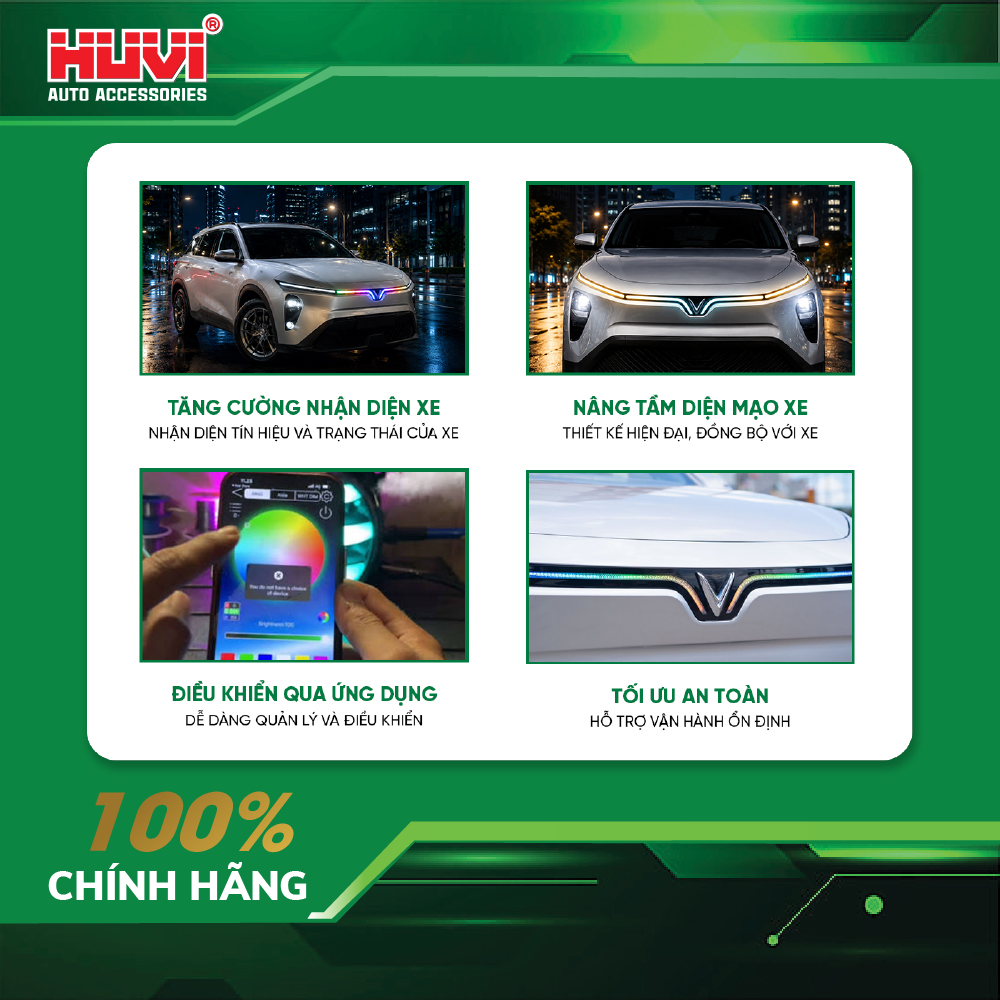 Led cánh chim trước Vinfast Limo Green 8541 - Ảnh 3